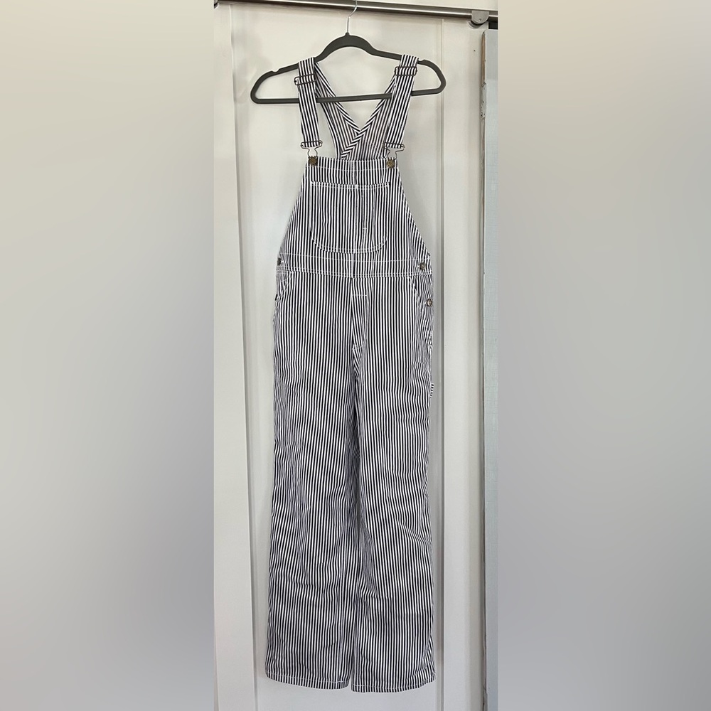 BDG x Ryder striped overalls